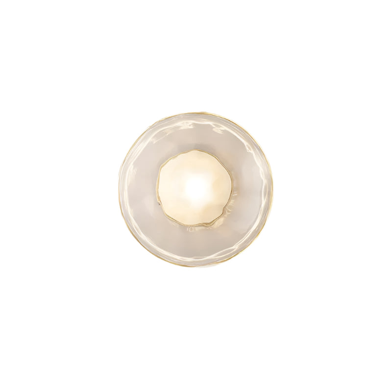 Ceto Glass Wall Light | Nordic Round Sconce for Ambient Illumination ...